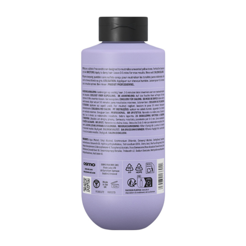 Кондиціонер проти жовтизни світлого та натурального волосся Daily Blonde New Osmo 400 мл