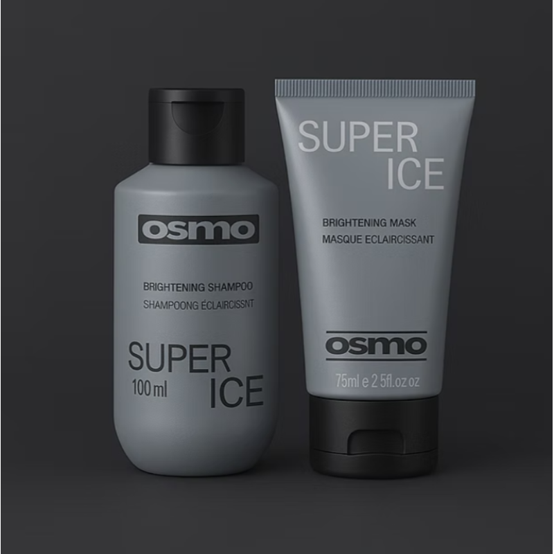 Маска интенсивная против желтых и медных оттенков волос Super Ice New Osmo 75 мл Маска интенсивная против желтых и медных оттенков волос Super Ice New Osmo 75 мл
