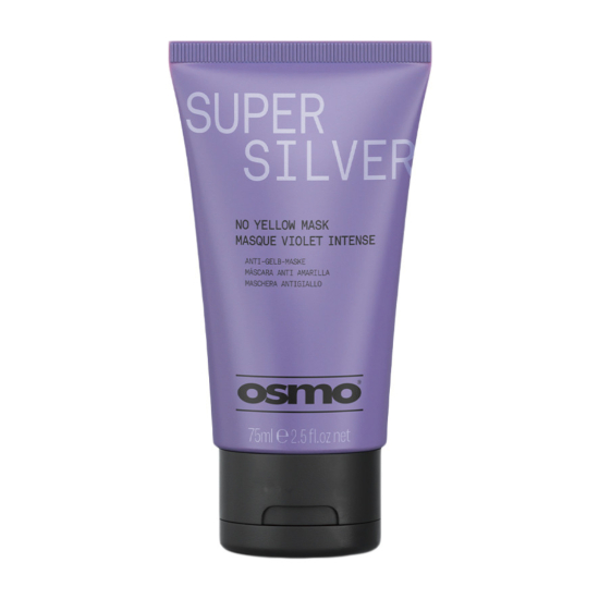 Маска проти жовтизни пофарбованого світлого та натурального волосся Super Silver New Osmo 75 мл