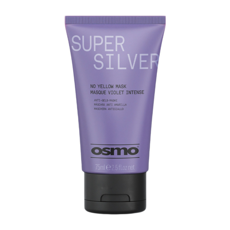Маска проти жовтизни пофарбованого світлого та натурального волосся Super Silver New Osmo 75 мл