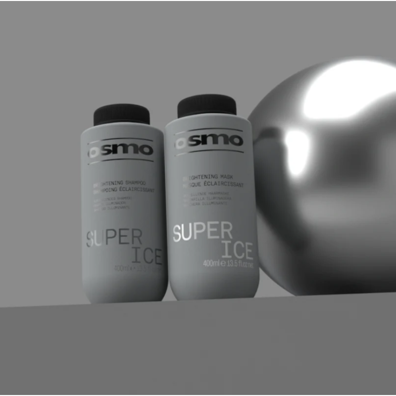 Шампунь інтенсивний проти жовтого та мідного відтінків волосся Super Ice New Osmo