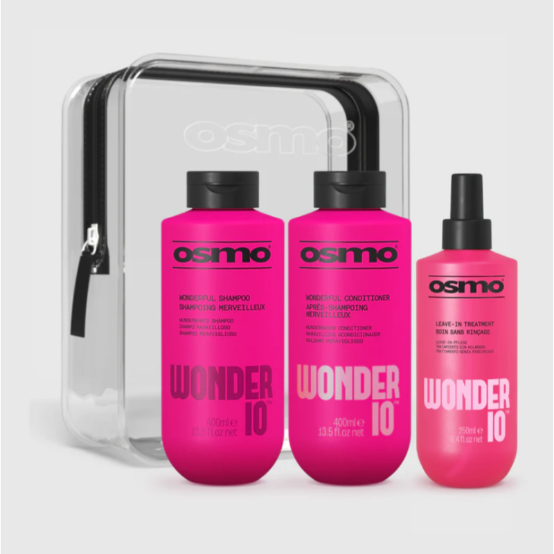 Шампунь живильний для дбайливого очищення волосся Wonder 10 New Osmo 400 мл
