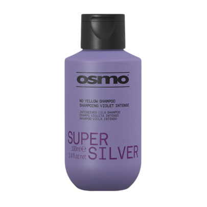 Шампунь проти жовтизни пофарбованого світлого та натурального волосся Super Silver New Osmo