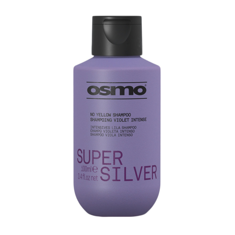 Шампунь проти жовтизни пофарбованого світлого та натурального волосся Super Silver New Osmo