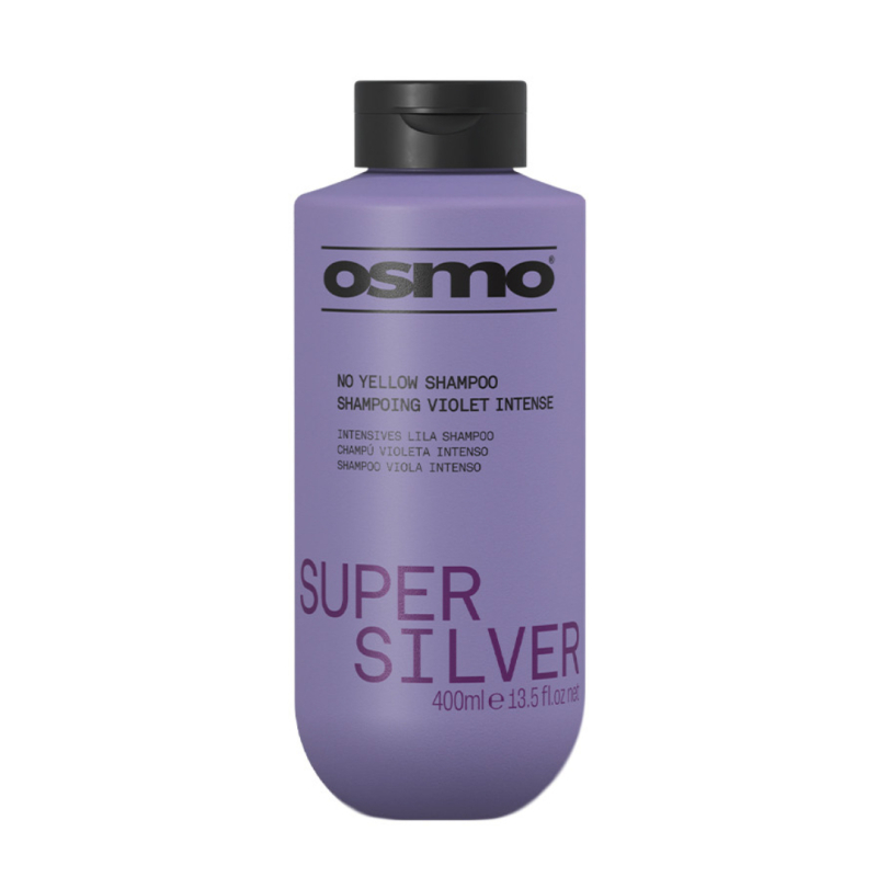 Шампунь проти жовтизни пофарбованого світлого та натурального волосся Super Silver New Osmo