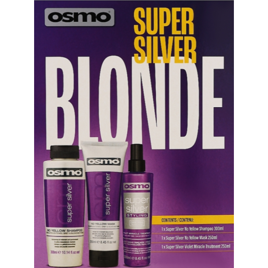 Засіб для відновлення освітленого та сивого волосся Super Silver Osmo 250 мл