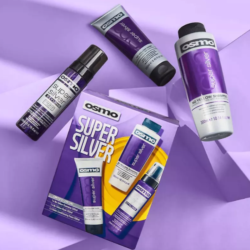 Засіб для відновлення освітленого та сивого волосся Super Silver Osmo 250 мл Засіб для відновлення освітленого та сивого волосся Super Silver Osmo 250 мл