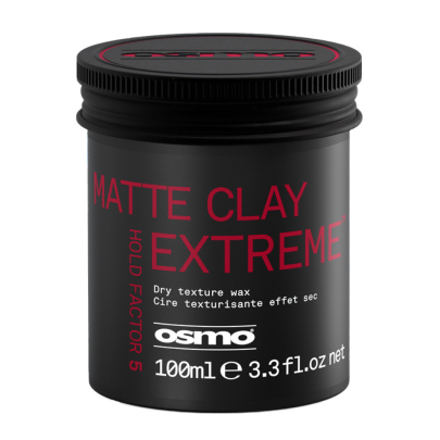 Воск матовый экстра сильной фиксации для укладки волос Matte Clay Extreme New Osmo 100 мл