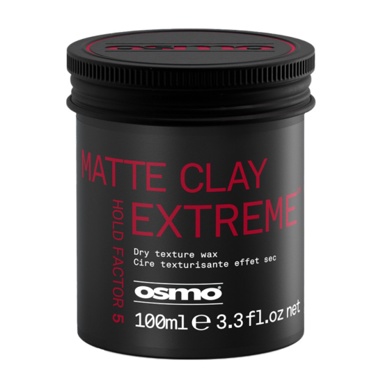 Воск матовый экстра сильной фиксации для укладки волос Matte Clay Extreme New Osmo 100 мл
