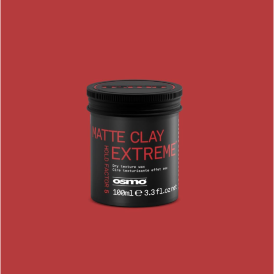Воск матовый экстра сильной фиксации для укладки волос Matte Clay Extreme New Osmo 100 мл