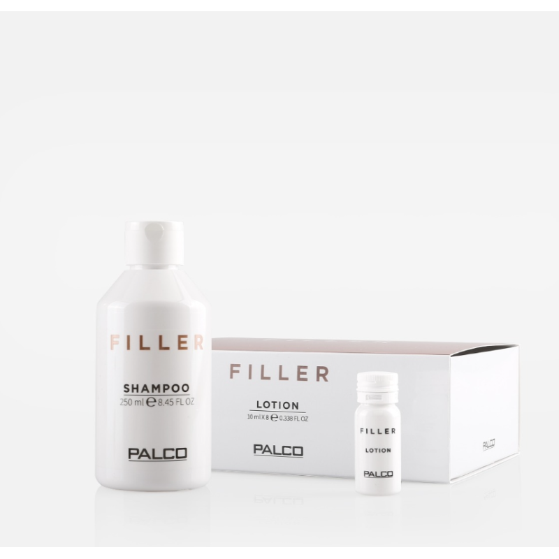 Лосьон уплотняющий для поврежденных волос Filler Palco 8х10 мл
