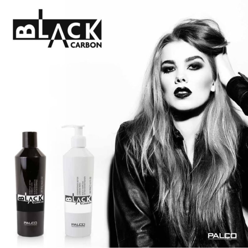 Очищувальний кондиціонер для волосся Detox Black Carbon Palco 280 мл
