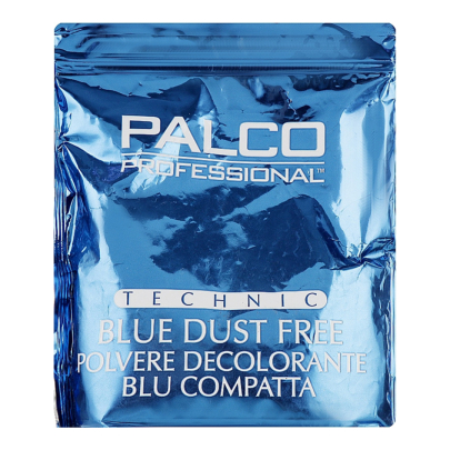 Порошок для освітлення волосся блакитний Bleaching Powder Blue Palco 500 гр
