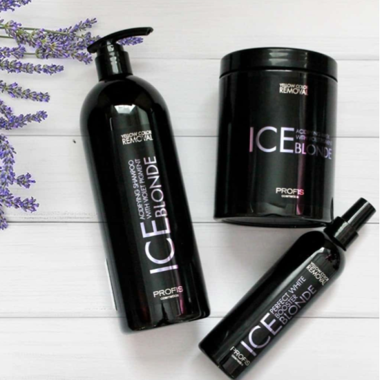Антижовтий шампунь для волосся Ice Blonde Profis