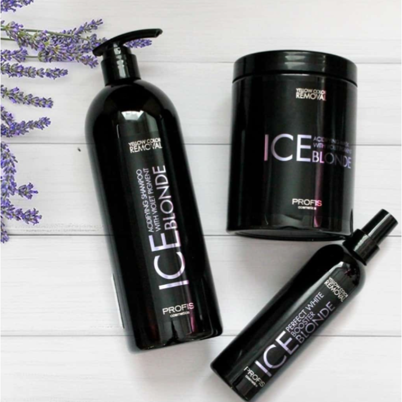 Антижовтий шампунь для волосся Ice Blonde Profis