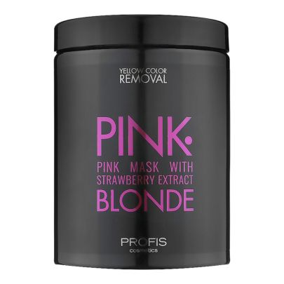 Маска рожева з екстрактом полуниці Pink Blond Profis 1000 мл
