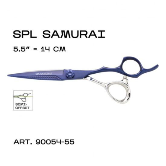 Професійні люксові прямі ножиці Samurai Premium 90054-55 SPL 5.5 