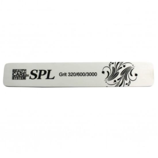 Пилочка для полірування нігтів 3-стороння 320/600/3000 МБ-616 SPL