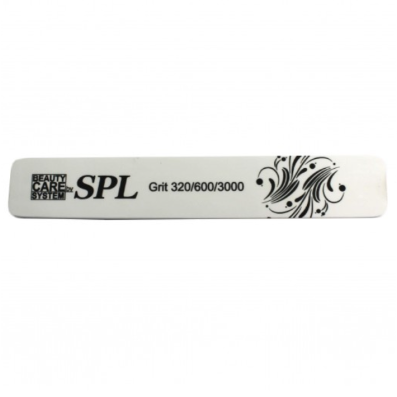 Пилочка для полірування нігтів 3-стороння 320/600/3000 МБ-616 SPL