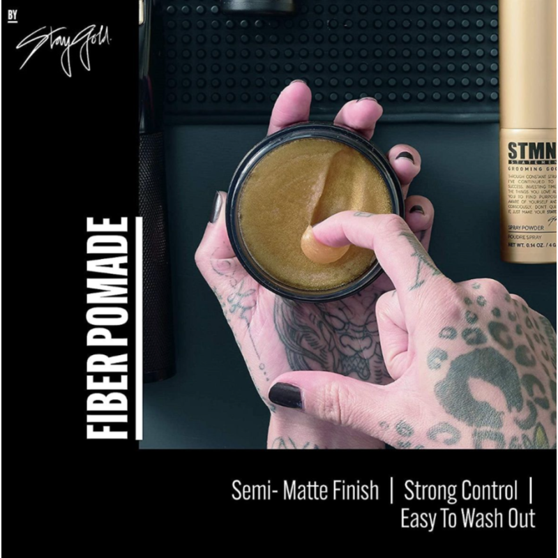 Волокниста помада для волосся Fiber Pomade Grooming Goods STMNT 100 мл