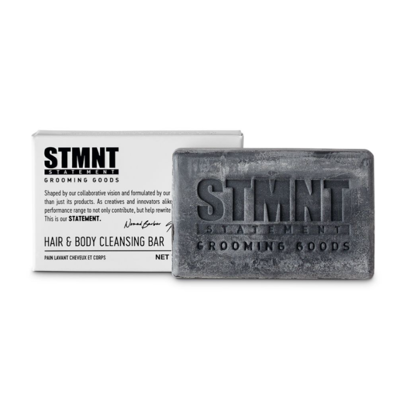 Очищувальне мило для тіла та волосся Hair Body Cleansing Bar Grooming Goods STMNT 125 гр