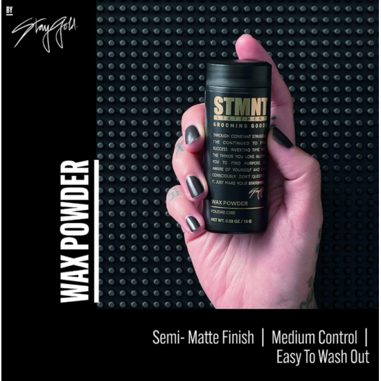 Пудра-віск для волосся Wax Powder Grooming Goods STMNT 15 гр