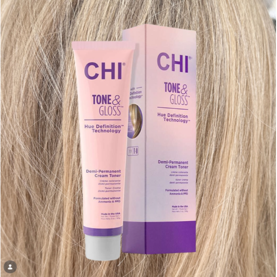 Тонер кремовий безаміачний для волосся Tone&Gloss CHI 85 г