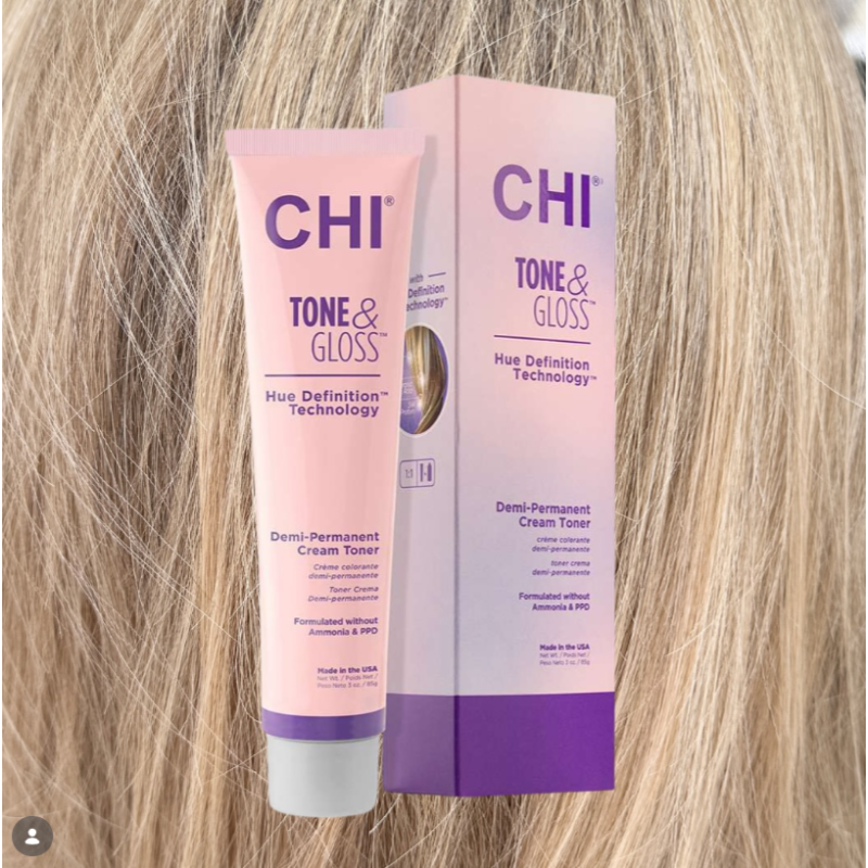 Тонер кремовий безаміачний для волосся Tone&Gloss CHI 85 г