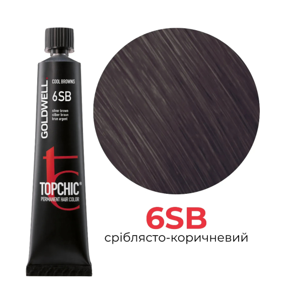 6SB серебристый коричневый