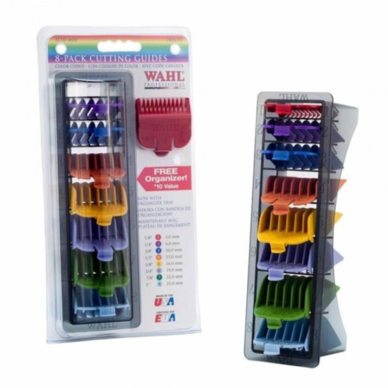 Набор цветных насадок Wahl 03170-400 8шт