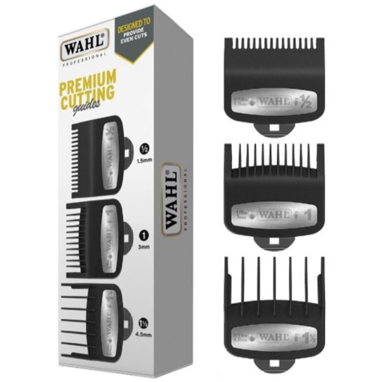 Набор насадок Wahl Premium 3 Pack 1,5, 3, 4,5 мм 03354-5001