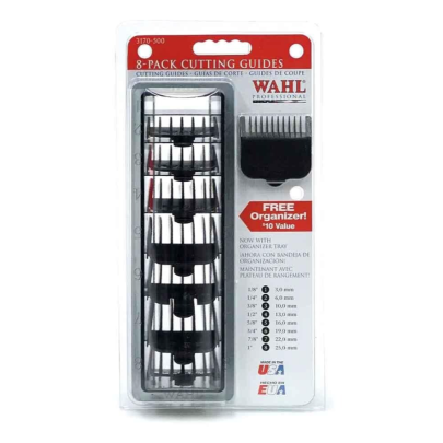 Набор черных насадок Wahl 03170-500 8 шт