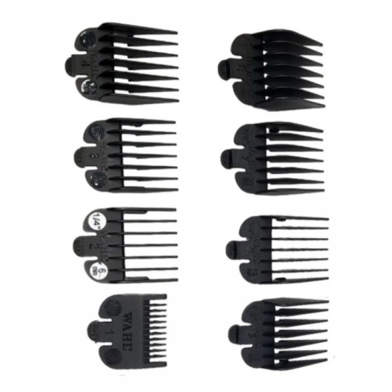 Набор черных насадок Wahl 03170-500 8 шт