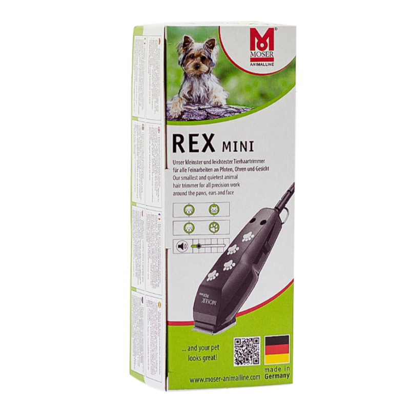 Триммер для стрижки животных Rex Mini 1411-0063 MOSER 