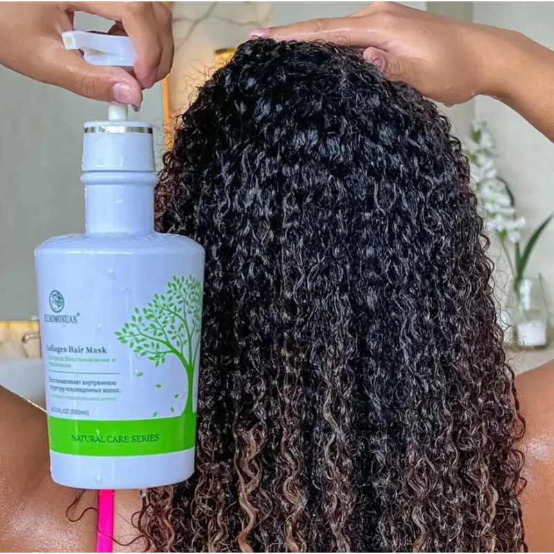 Маска для волос с коллагеном New Collagen Hair Mask Xiaomoxuan 550 мл