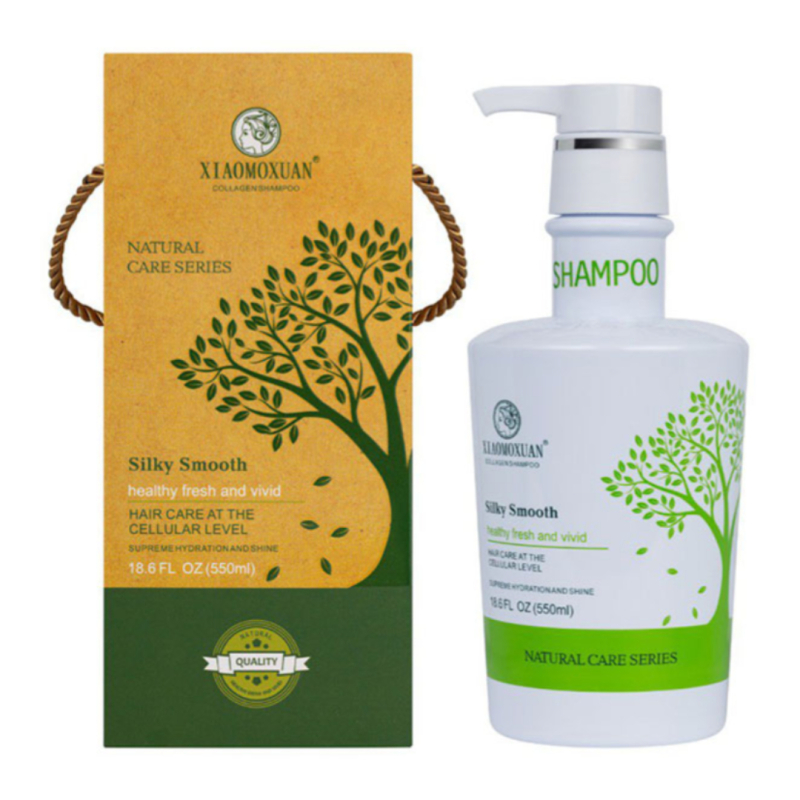 Шампунь для волос с коллагеном Silky Smooth Collagen Shampoo Xiaomoxuan 550 мл