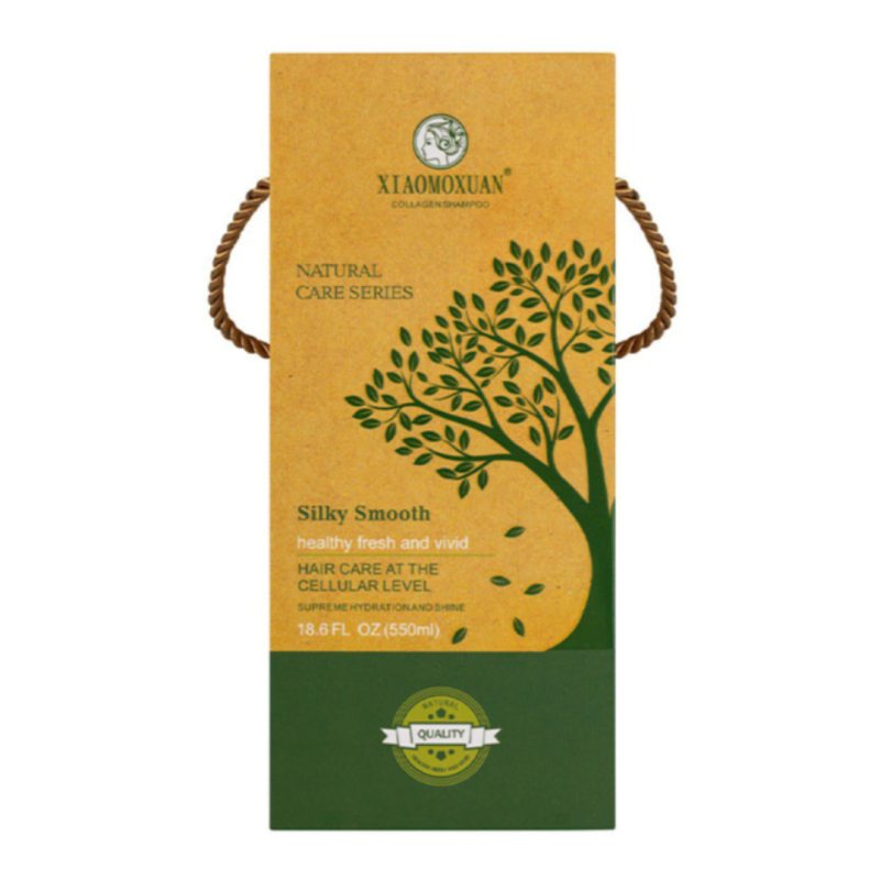 Шампунь для волос с коллагеном Silky Smooth Collagen Shampoo Xiaomoxuan 550 мл