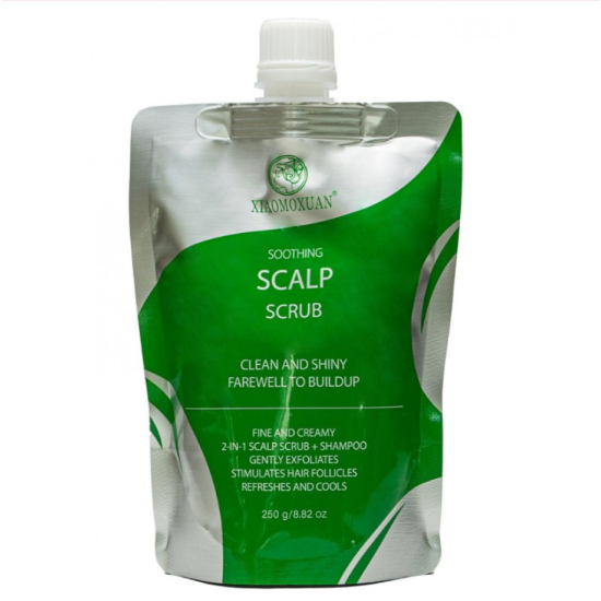 Скраб‑шампунь для волос Soothing Scalp Scrub Xiaomoxuan 250 мл 