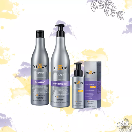 Кондиціонер від жовтизни для світлого та сивого волосся Silver Conditioner Yellow 500 мл