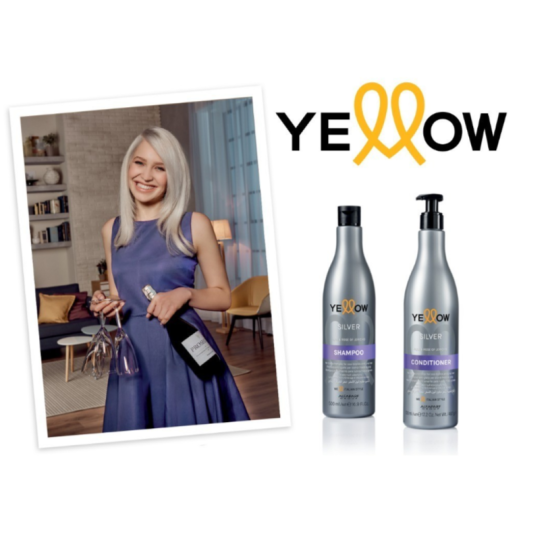 Кондиціонер від жовтизни для світлого та сивого волосся Silver Conditioner Yellow 500 мл