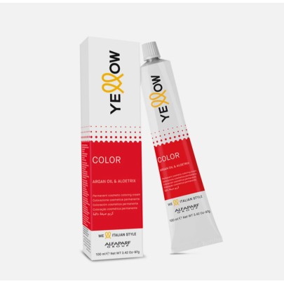 Крем-фарба перманентна для волосся Permanent Cosmetic Coloring Cream Yellow