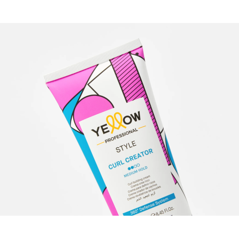 Крем для створення локонів Style Curl Creator Yellow 250 мл Крем для створення локонів Style Curl Creator Yellow 250 мл