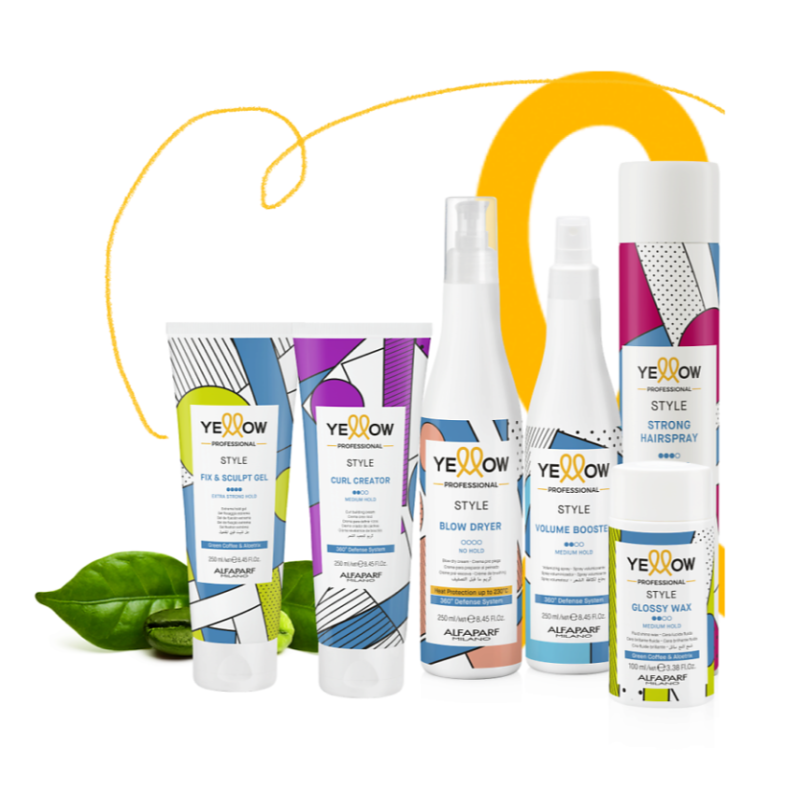 Мусовий крем для волосся Style Blow Dryer Yellow 250 мл Мусовий крем для волосся Style Blow Dryer Yellow 250 мл