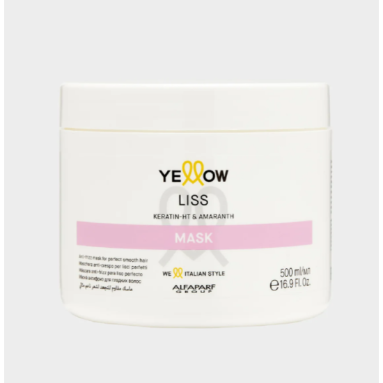 Маска для неслухняного волосся Liss Mask Yellow 500 мл