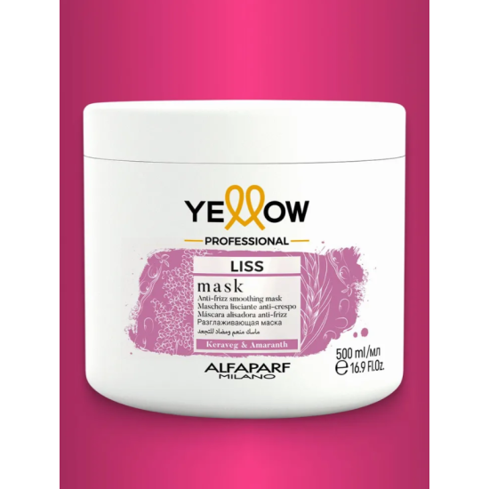 Маска для неслухняного волосся Liss Mask Yellow 500 мл