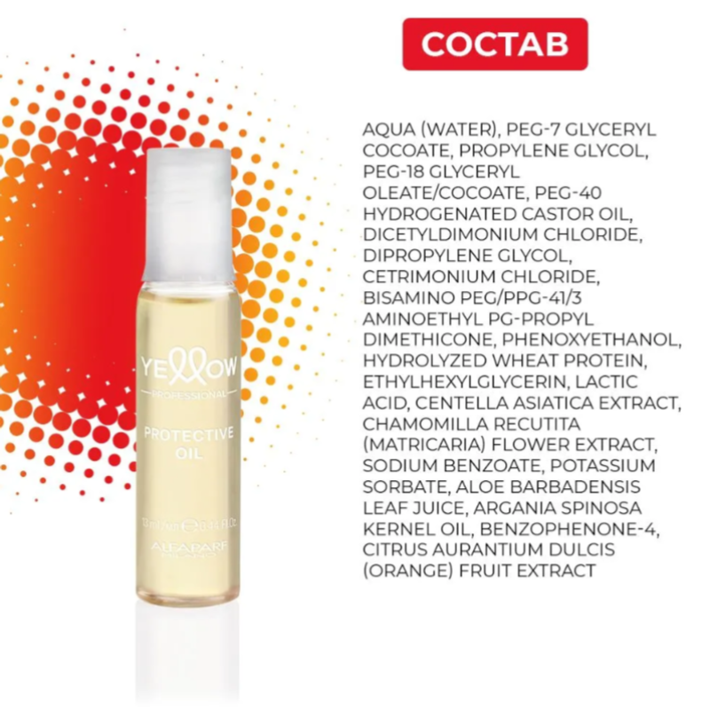 Масло для защиты волос и кожи головы во время окрашивания Protective Oil Yellow 6x13 мл Масло для защиты волос и кожи головы во время окрашивания Protective Oil Yellow 6x13 мл