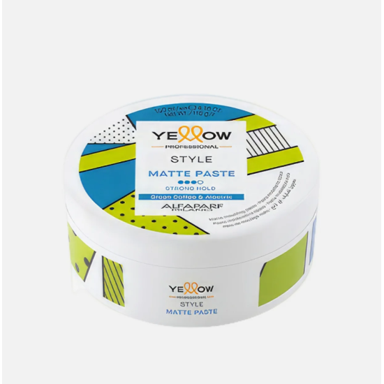 Матовая паста для волос сильной фиксации Style Matte Paste Yellow 100 мл