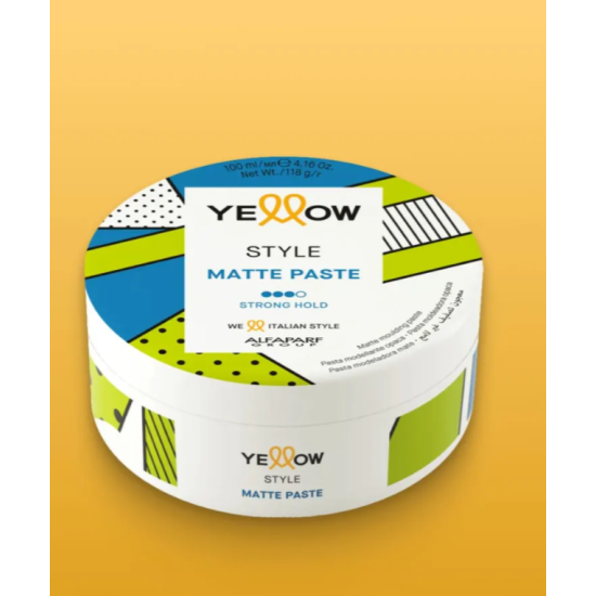 Матова паста для волосся сильної фіксації Style Matte Paste Yellow 100 мл
