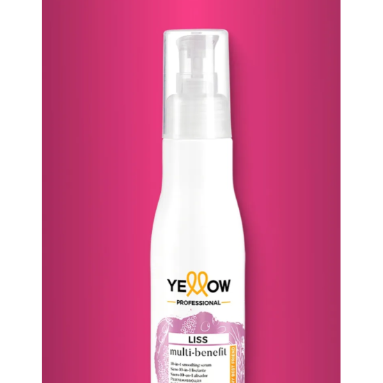 Незмивна сироватка для неслухняного волосся Liss Multi-benefit Serum Yellow 150 мл 