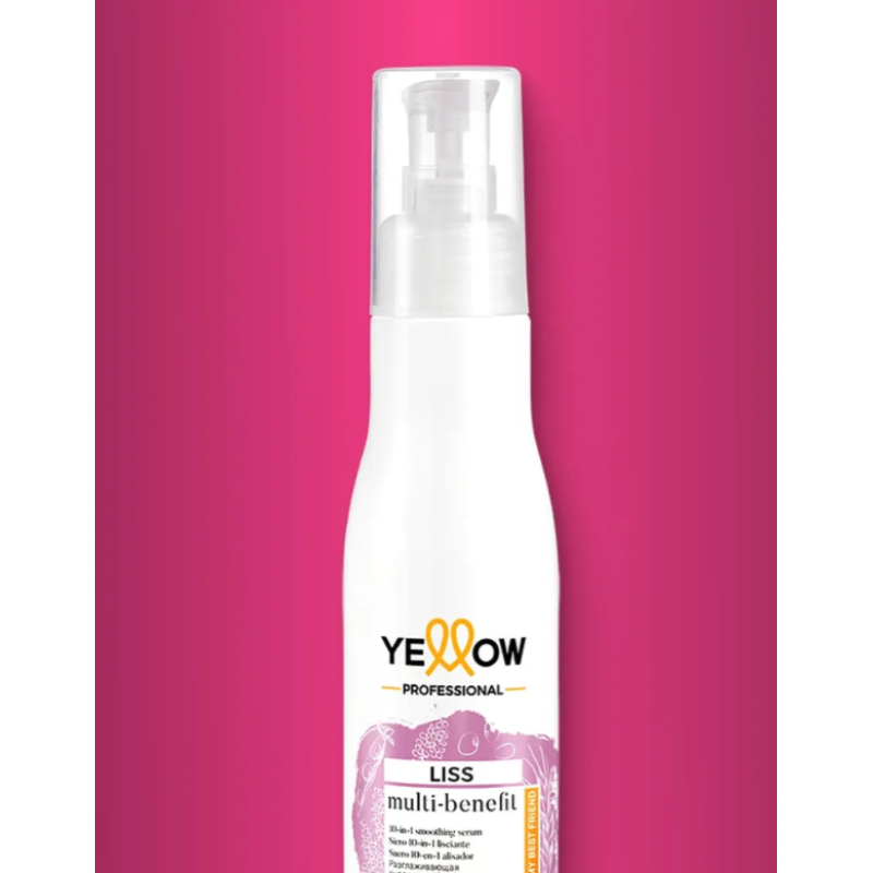 Незмивна сироватка для неслухняного волосся Liss Multi-benefit Serum Yellow 150 мл Незмивна сироватка для неслухняного волосся Liss Multi-benefit Serum Yellow 150 мл